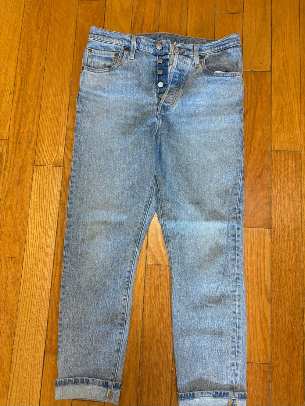 501’s - Light Blue Wash